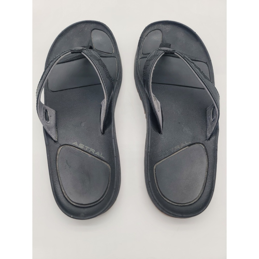 Astral Rosa Flip Flop Sandals Womens Size 7 Black Outdoor Water Hiking Thong - Picture 4 of 8